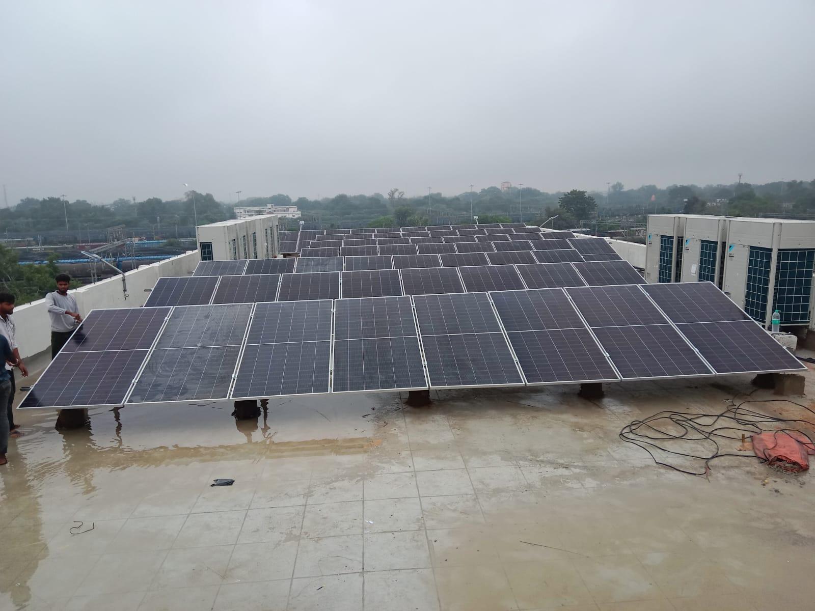 A.R Solar Enterprises rooftop solar installation