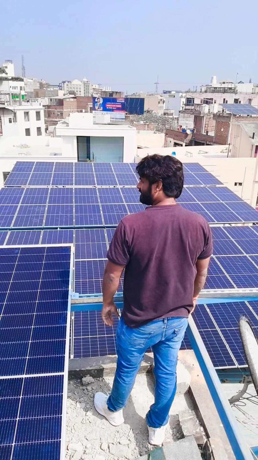 Deepak Patel, Founder of A.R Solar Enterprises